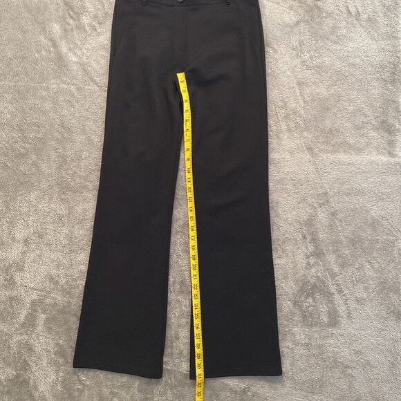 Betabrand Dress Yoga Pants Bootcut Black Pull On Elastic Waist Pants - Picture 8 of 10